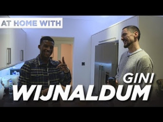 At home with… gini wijnaldum | rapping, netflix and primark socks with 'vuj'