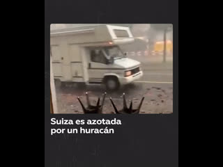 Violenta tormenta causa estragos en la chaux de fonds