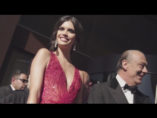 Sara sampaio de grisogono follow me cannes 2017 red carpet
