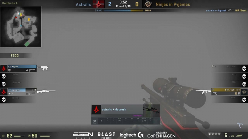 Dupreeh vs nip