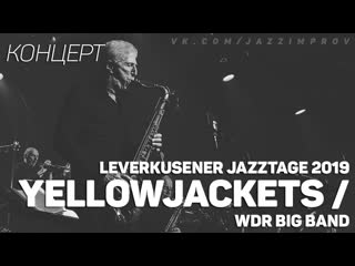 Wdr big band & yellowjackets 40th leverkusener jazztage 2019