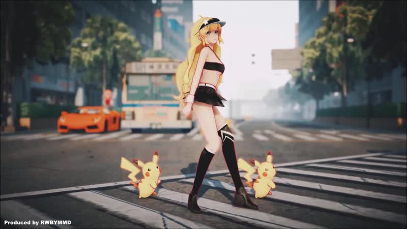 【mmd】dindondan ¦ 🔥 pika pika pikachu [hd] dance music video