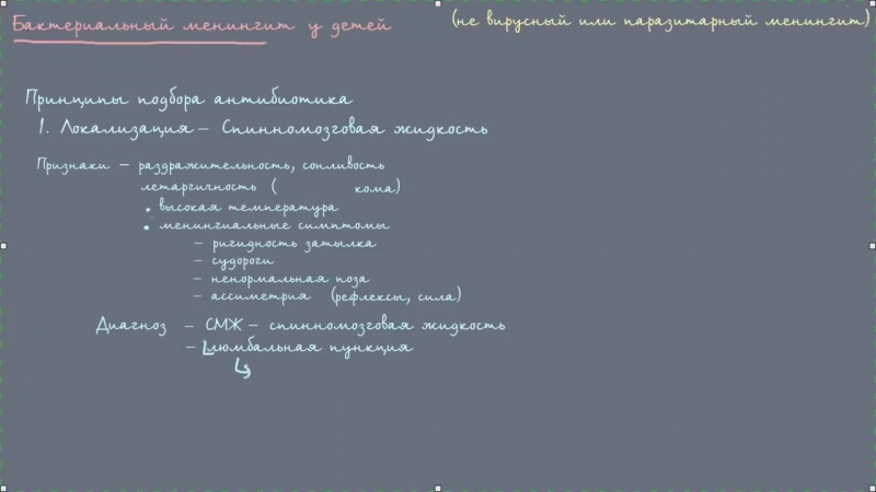 Бактериальный менингит