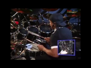 Carter beauford under the table and drumming (part 1)