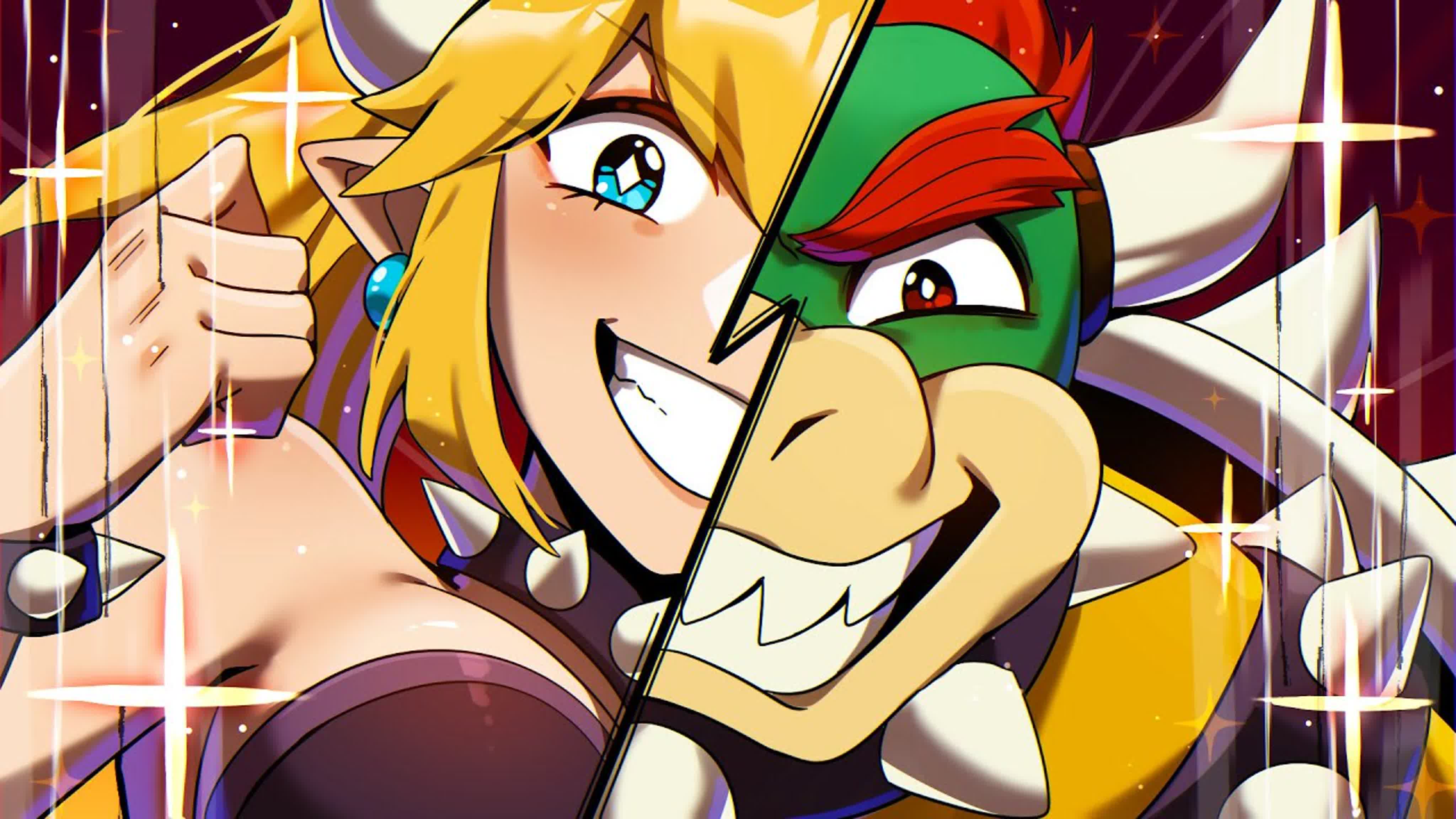 мультфильм инцест порно gif Transformation bowsette (the super mario bros animation) watch online