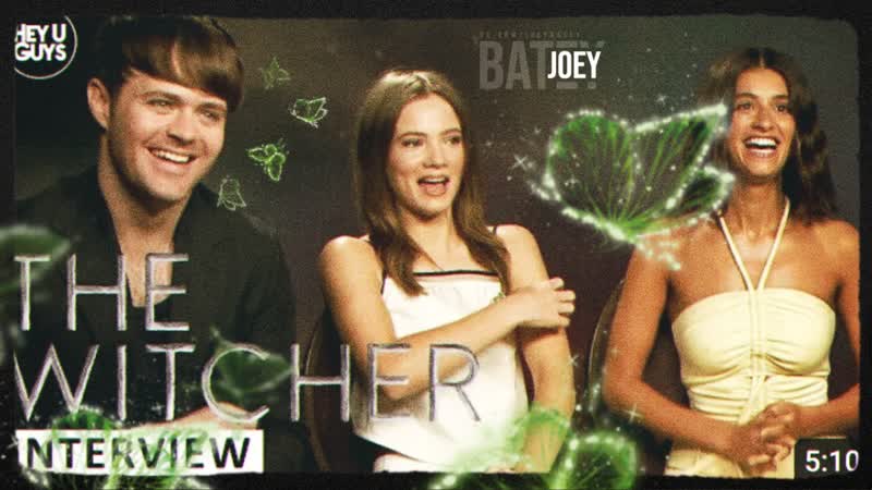 Ведьмак 3 джои бэйти, аня чалотра, фрейя аллан о любовном интересе лютика, будущем цири и многом другом / joey batey witcher int