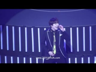 [170123 fukuoka] kyuhyun sexy, free & single [fancam]