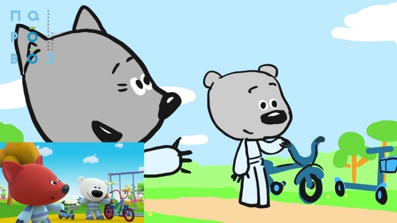 Аниматик мультсериала «ми ми мишки»