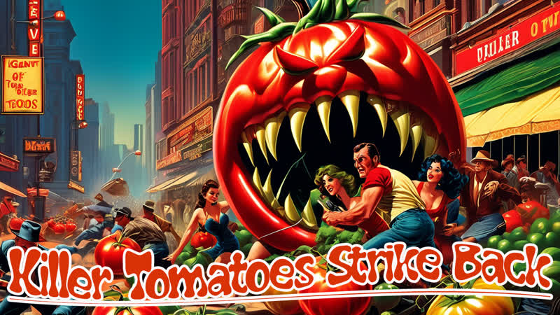 1991 помидоры убийцы наносят ответный удар / porn tomatoes strike back