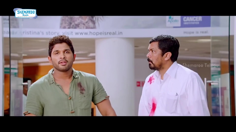 Allu arjun makes posani krishna murali famous race gurram telugu movie scenes shruti haasan