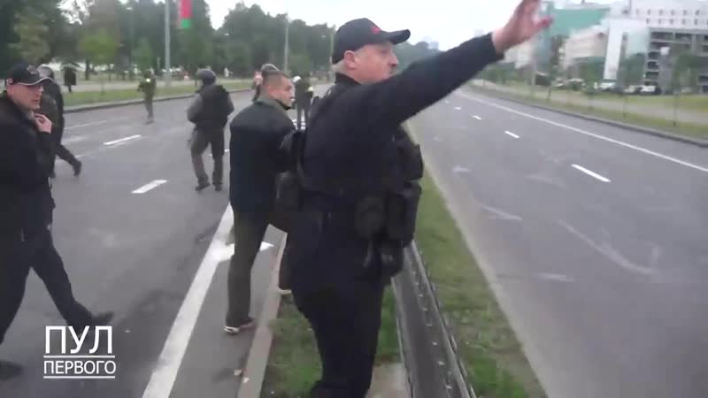 Лукашеску зигует своим карателям