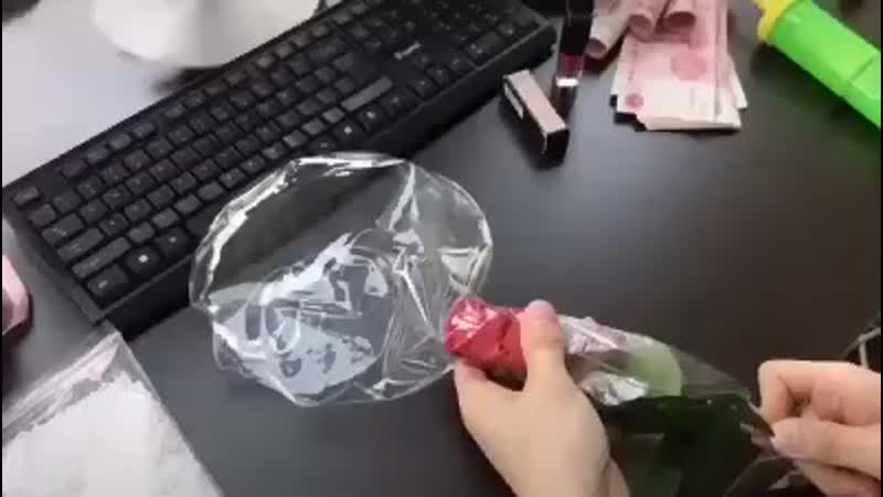 Необычная упакоа подарка
