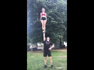 Выход в cupie из положения лёжа