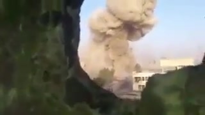 Видео применения ур 77 «метеорит» в лагере ярмук на юге дамаска