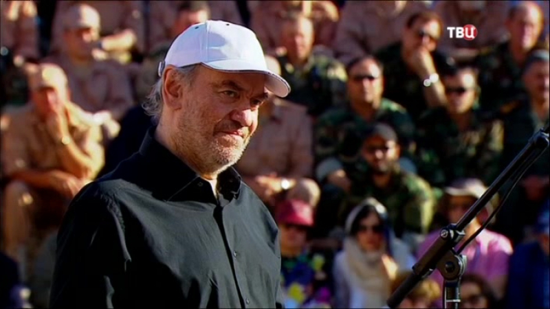 В сирийской пальмире завершился концерт оркестра мариинского театра