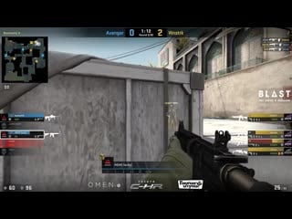 [csgo best moments] худшая игра edward'a за winstrike // avangar vs winstrike финальный матч за слот blast moscow 2019