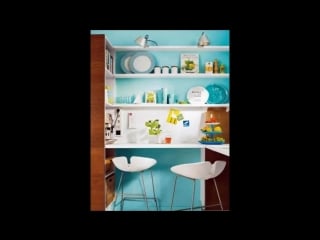 Полочки на кухне, парочка идей