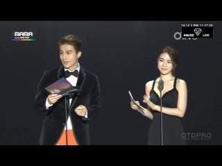 [141203] mama 2014 best dance performance female group (lee dong wook & yoo in na) girl's day