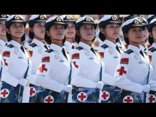 Parade tentara militer wanita china terbaik