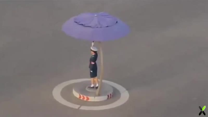 Регулировщик дорожного движения в северной корее