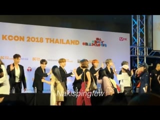 [180929] monsta x fancam meet&greet @ kcon 2018 thailand