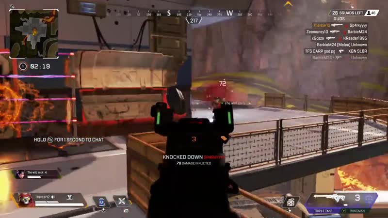 Remember that as lifeline, if you get silenced, your drone doesn't deploy to revive (excuse my bad aim)