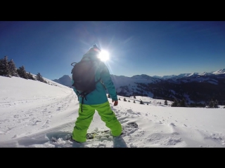 The art of ride snowboarding off piste backcountry dji phantom 2 gopro hero 3