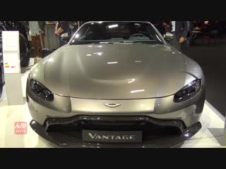 2019 aston martin v8 vantage coupe exterior and interior walkaround 2018 paris motor show