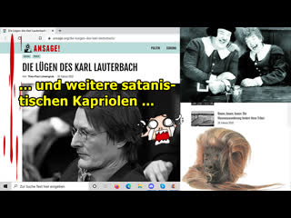 „lügen, lügen, lügen und weitere satanistischen kapriolen!!!“