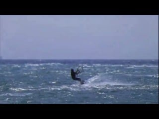 Kitesurfing session in sinai, egypt 2010