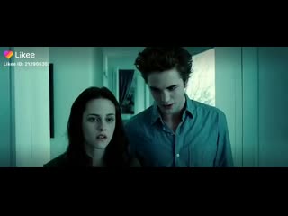 Эдвард показывает белле свою комнату