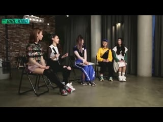 [pops in seoul] one shot, one porn! girlkind(걸카인드) members' self introduction [rus]