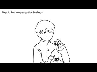 Dealing with frustration by mob (mp100 animation)