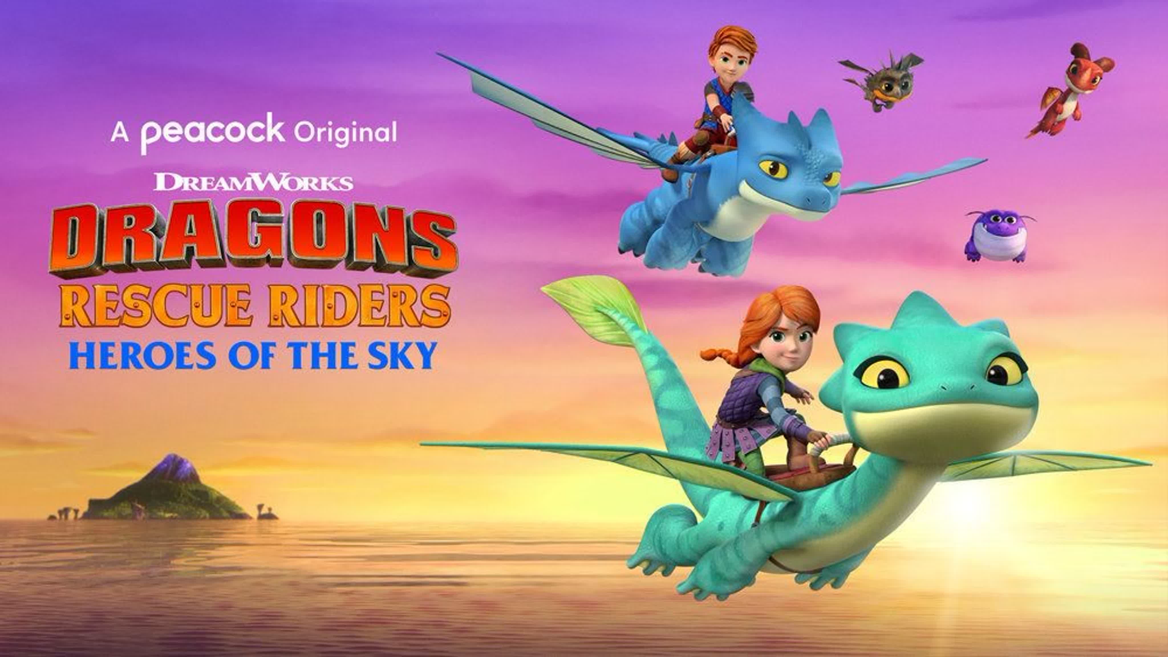 Драконы спасатели герои неба\dragons rescue riders heroes of the sky  (трейлер,trailer)