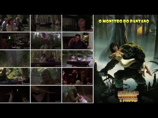 O monstro do pântano 1982 (1080p) dublado