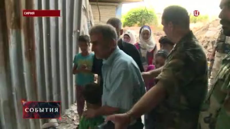 В алеппо заработали гуманитарные коридоры