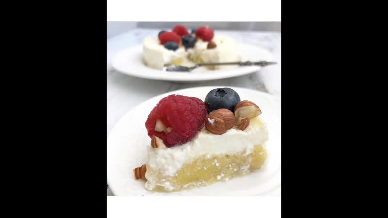 Бананы, запечённые с творогом и йогуртом🍌