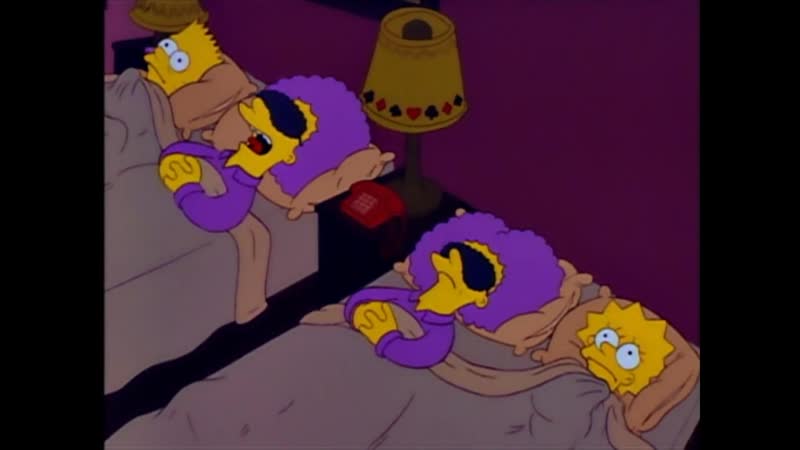 Bart &amp; lisa at patty &amp; selma's / барт и лиза у пэтти и сельмы