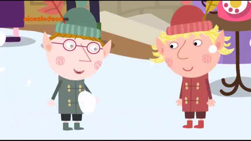 Маленькое королевство бена и холли | 51 серия | снег