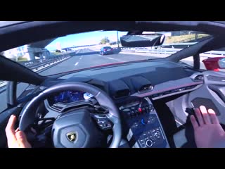 Валим по москве 610 л с lamborghini за 18 млн! huracan spyder тест драйв и об