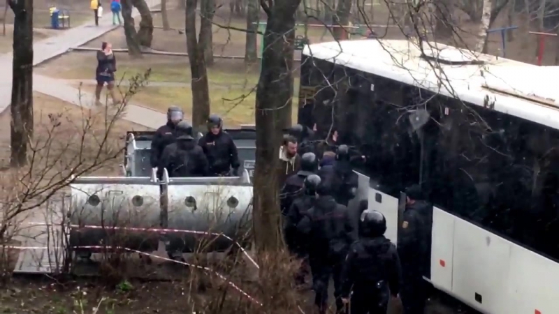 Затрыманні на праспекце мінск 25 сакавіка