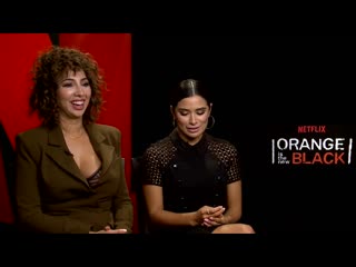 Jackie cruz diane guerrero orange is the new black with scott carty