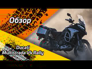 Ducati multistrada v4 rally первый тест на русском языке