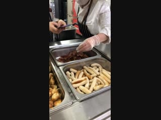 My school cafeteria dips the thermometer in hot milk before they put it back into food and fake the temperature for a photo the