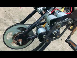 Chế xe đạp điện sử dụng 4 motor 775 tốc độ 70km h diy make electric bike using