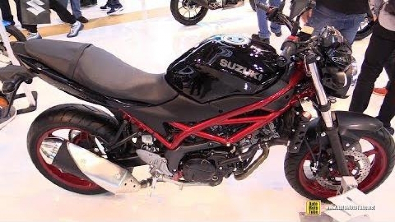 2018 suzuki sv 650 abs walkaround 2017 eicma milan motorcycle exhibition