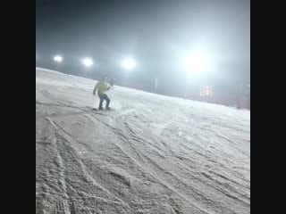 This snowboarder is jin, everybody @bts twt