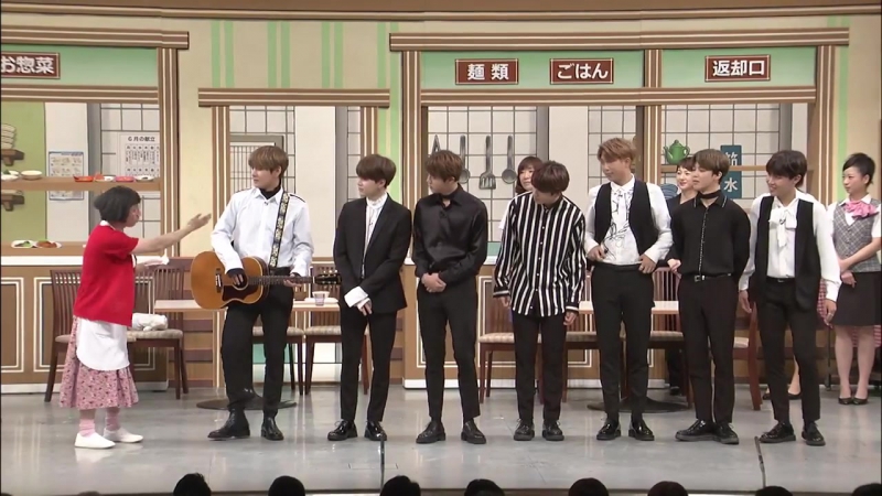 `video` bts on japanese comedy show yoshimoto shinkigenki