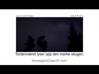 Norsk med video have your norwegian skills been declared a natural disaster!
