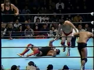 Steve williams/gary albright vs akira taue/takao omori [jip]